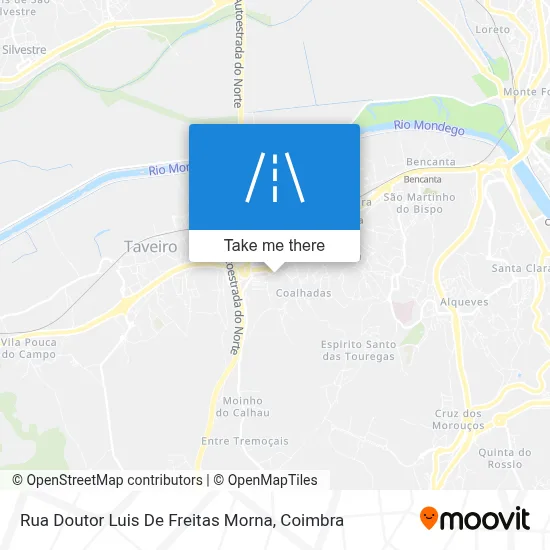 Rua Doutor Luis De Freitas Morna mapa