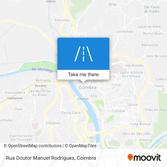 Rua Doutor Manuel Rodrigues map