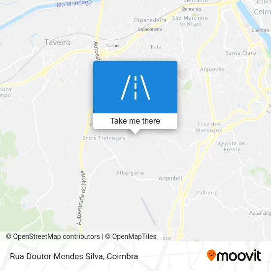 Rua Doutor Mendes Silva map