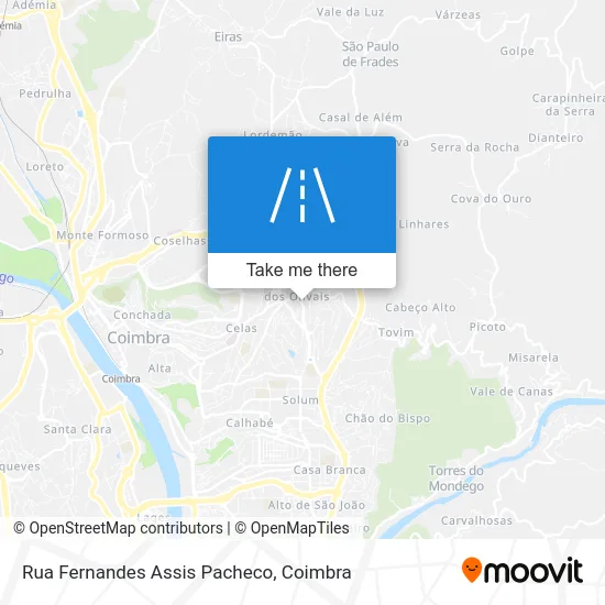Rua Fernandes Assis Pacheco map