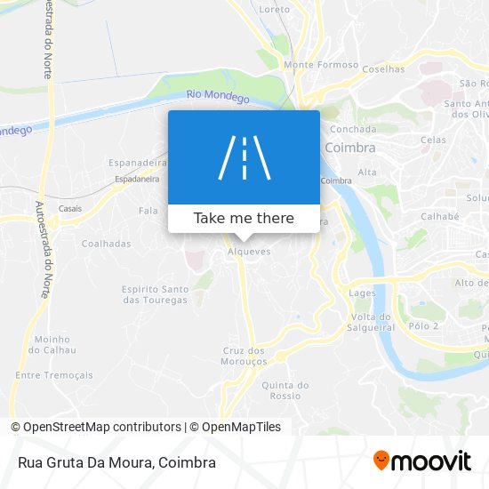 Rua Gruta Da Moura map
