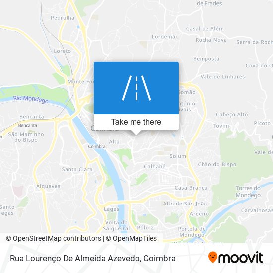 Rua Lourenço De Almeida Azevedo map