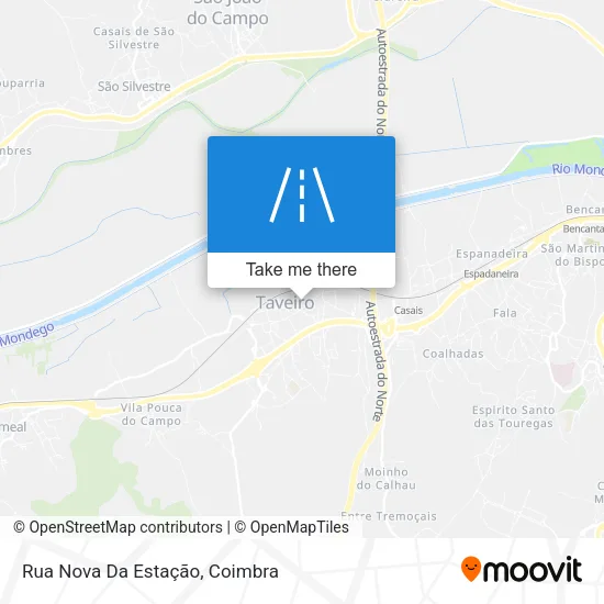 Rua Nova Da Estação map