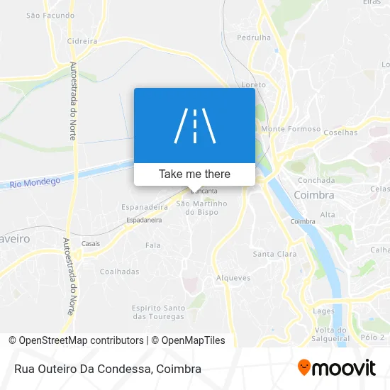 Rua Outeiro Da Condessa map