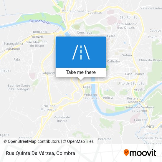 Rua Quinta Da Várzea map