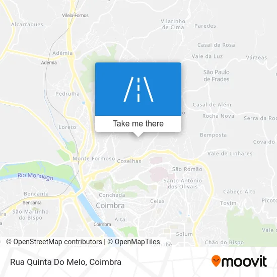 Rua Quinta Do Melo map