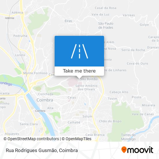 Rua Rodrigues Gusmão map