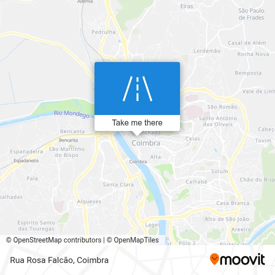 Rua Rosa Falcão map
