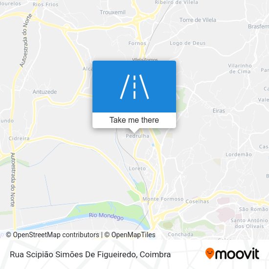 Rua Scipião Simões De Figueiredo mapa