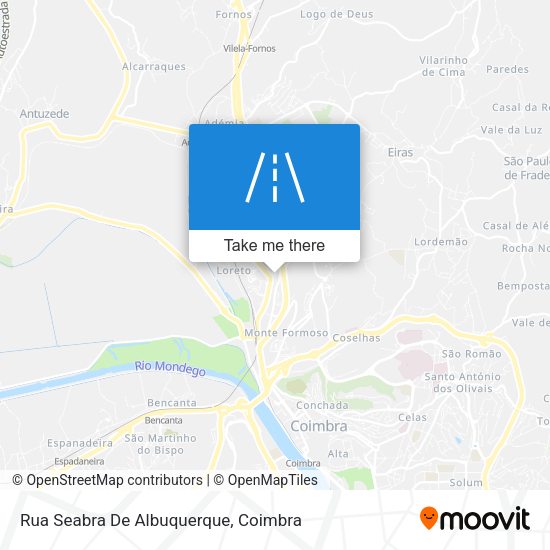 Rua Seabra De Albuquerque map