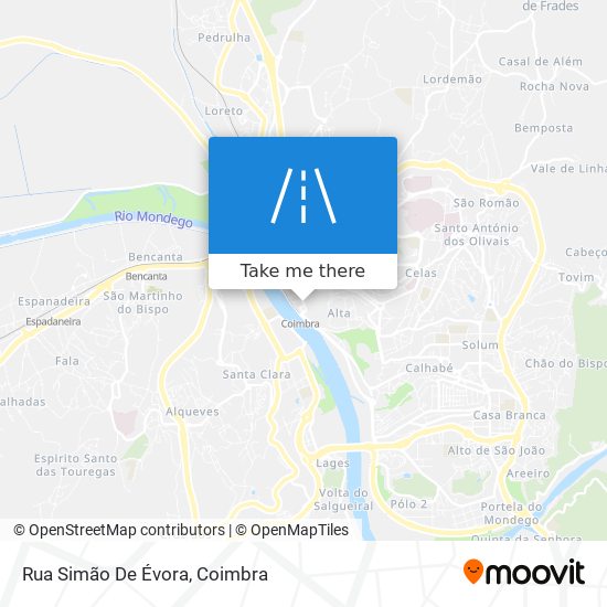 Rua Simão De Évora map