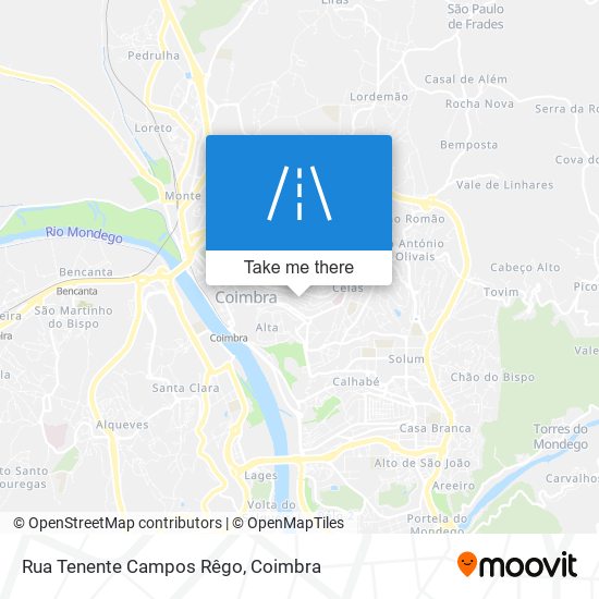 Rua Tenente Campos Rêgo map