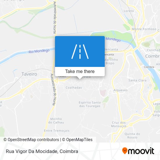 Rua Vigor Da Mocidade mapa