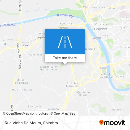 Rua Vinha Da Moura map