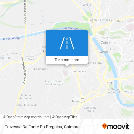 Travessa Da Fonte Da Preguiça map