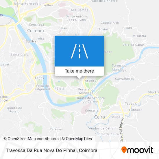 Travessa Da Rua Nova Do Pinhal map