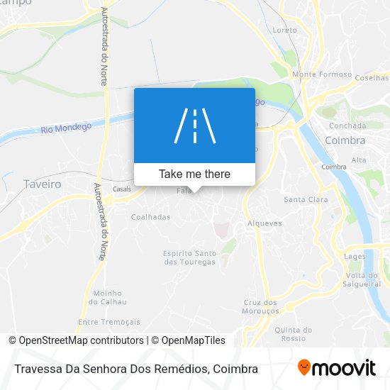 Travessa Da Senhora Dos Remédios mapa