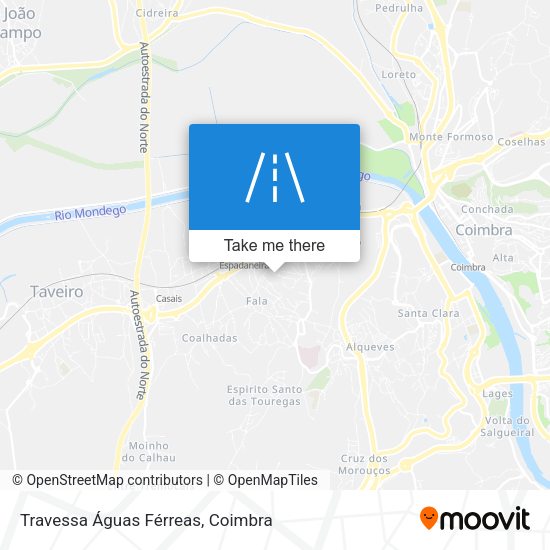 Travessa Águas Férreas map