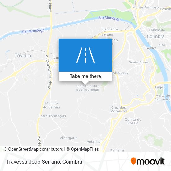 Travessa João Serrano map