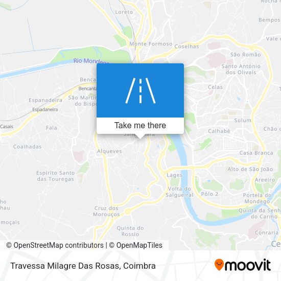 Travessa Milagre Das Rosas map