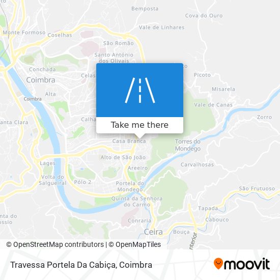 Travessa Portela Da Cabiça mapa