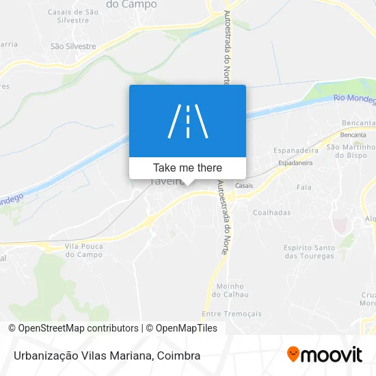 Urbanização Vilas Mariana map