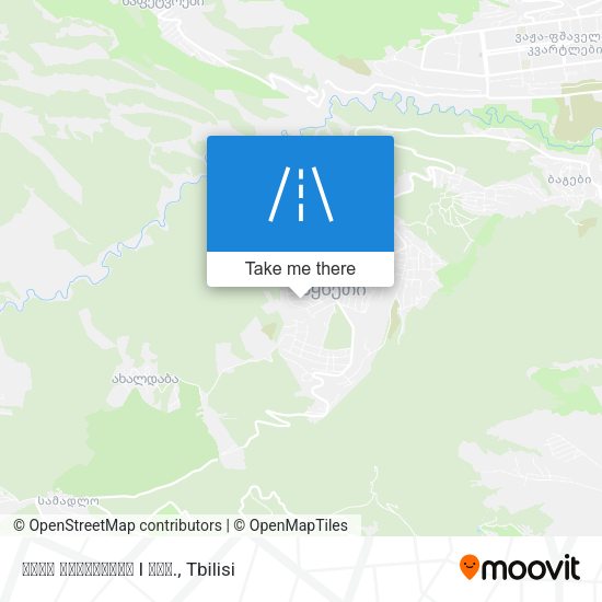 მაია წყნეთელის I შეს. map
