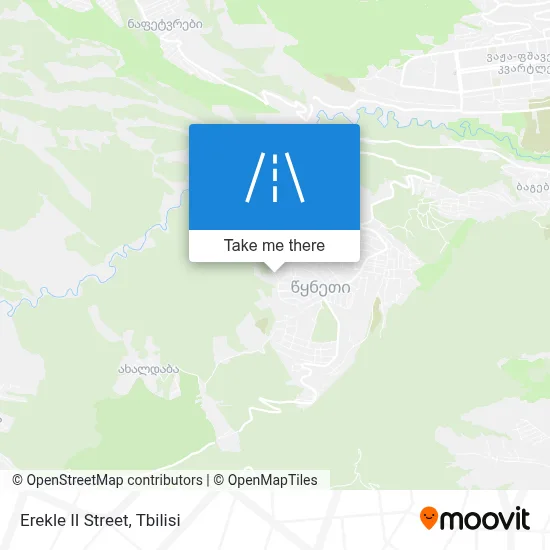 Erekle II Street map