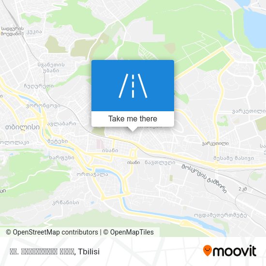 ალ. კალანდაძის ქუჩა map