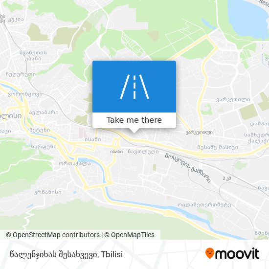 წალენჯიხას შესახვევი map