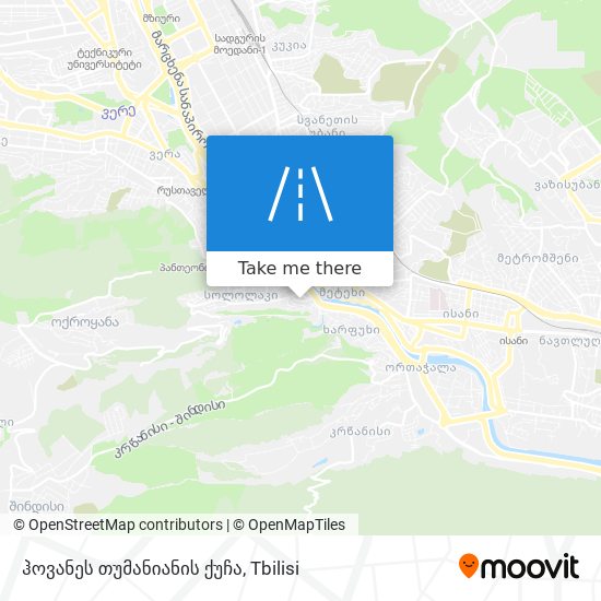 ჰოვანეს თუმანიანის ქუჩა map