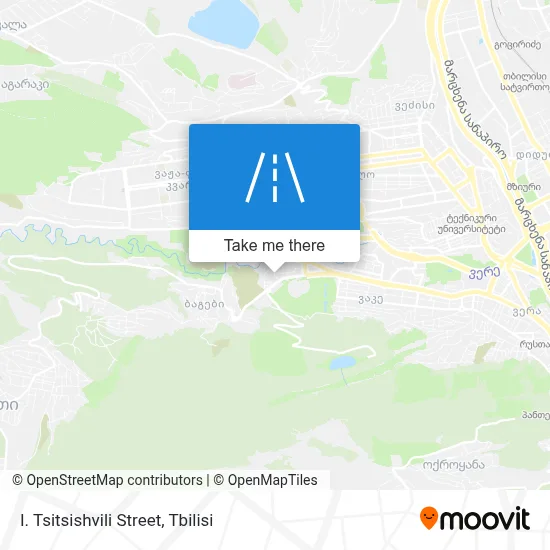 ი. ციციშვილის ქუჩა map