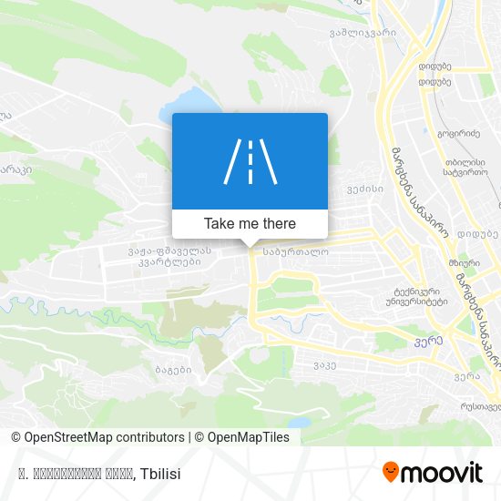 გ. გაბაშვილის ქუჩა map