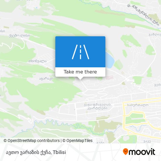 ავთო ვარაზის ქუჩა map