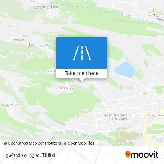 ვარაზი ა. ქუჩა map