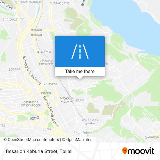 Besarion Keburia Street map