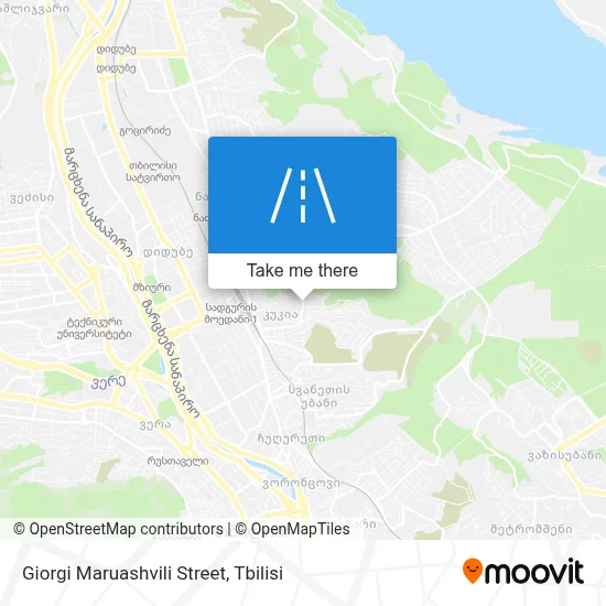 Giorgi Maruashvili Street map