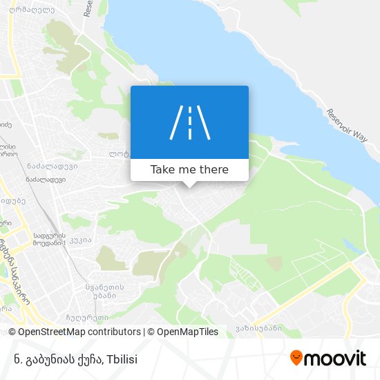 ნ. გაბუნიას ქუჩა map