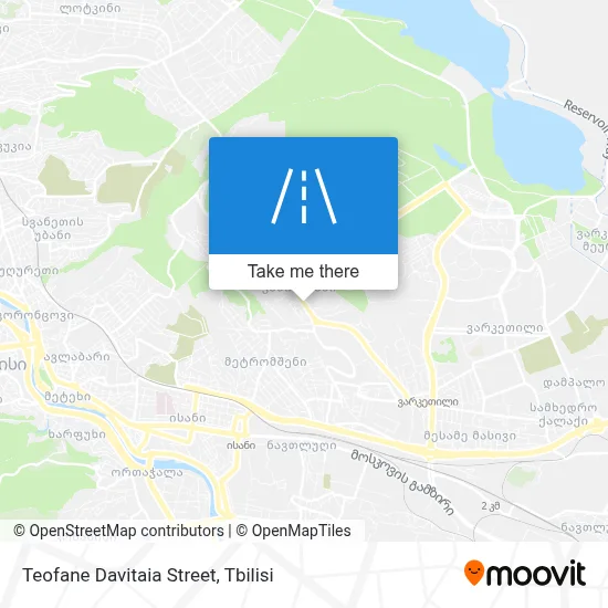 თეოფანე დავითაიას ქუჩა map