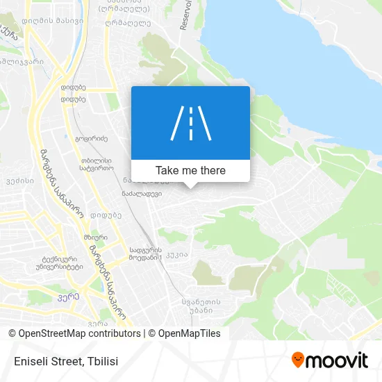 Eniseli Street map