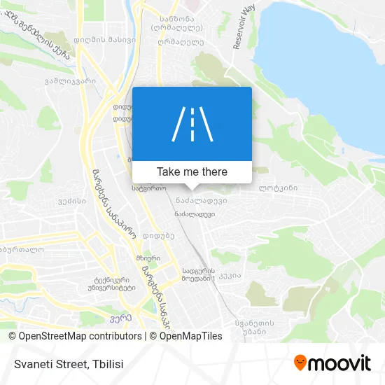 Svaneti Street map