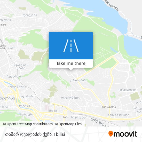 თამარ ღვალაძის ქუჩა map