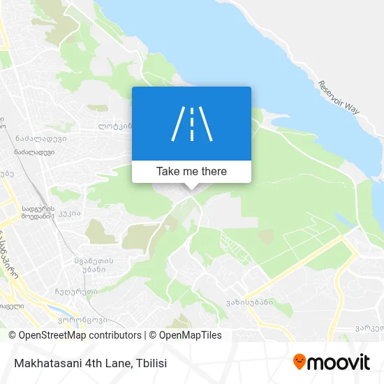 Makhatasani 4th Lane map
