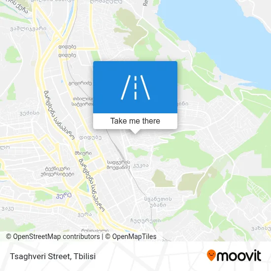 წაღვერის ქუჩა map