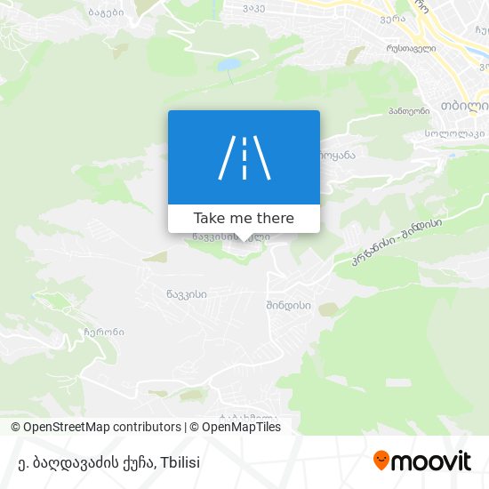 ე. ბაღდავაძის ქუჩა map