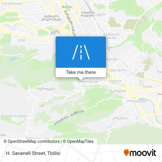 H. Savaneli Street map