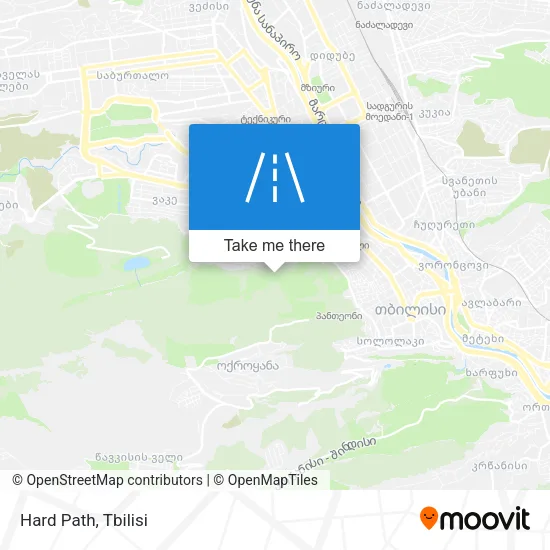 Карта Hard Path