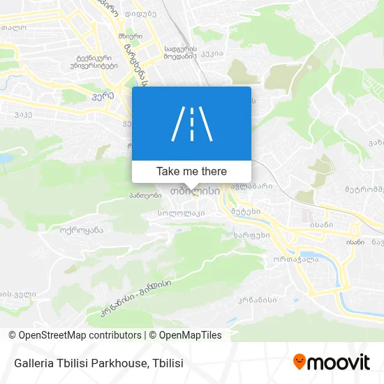 Galleria Tbilisi Parkhouse map