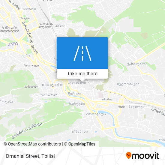 Dmanisi Street map