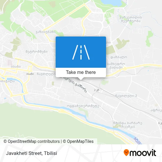Javakheti Street map